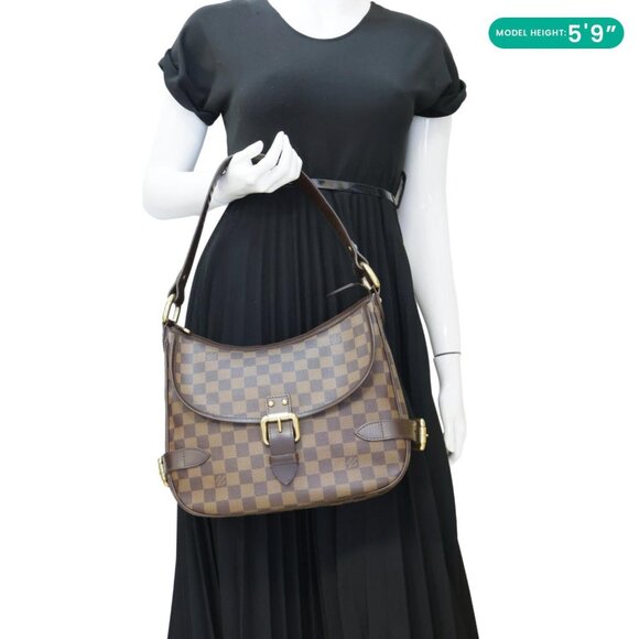 Louis Vuitton  Highbury Damier Ebene Shoulder Bag Brown - Picture 2 of 14